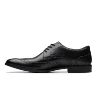 Clarks - Brandon Limit Black Leather thumbnail 4