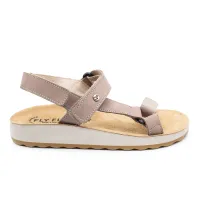 صنادل-fly-flot-leather-woman-sandal-taupe-شراقة-الجزائر