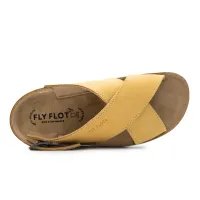 Fly Flot - Leather Woman Sandal Yellow thumbnail 5