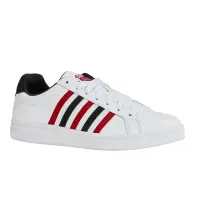 K-Swiss - Court Tiebreak Wht/Jester Red/Blk M thumbnail 3