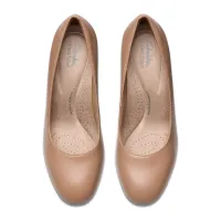 Clarks - Olivette Pearl Beige Leather thumbnail 5