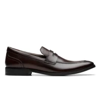 mocassins-clarks-brandon-step-dark-brown-lea-cheraga-alger-algerie