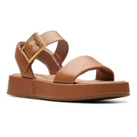 Clarks - Alda Strap Tan Leather thumbnail 3
