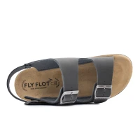 Fly Flot - Synthetic Man Sandal Black thumbnail 5