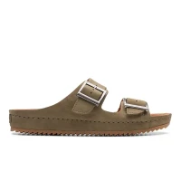 صنادل-clarks-brookleigh-sun-olive-nubuck-شراقة-الجزائر