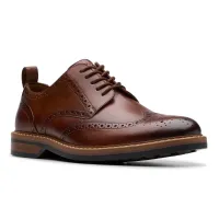Clarks - Aldwin Limit Mid Tan Lea thumbnail 3