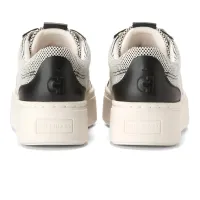 Cole Haan - Grandpro Max Platform Sneaker Ivory Canvas Black Leather thumbnail 4