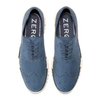 Cole Haan - Zerogrand Remastered Wingtip Oxford Big Dipper Nubuck   Ch Natural   Ivory thumbnail 5
