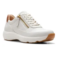 Clarks - Tivoli Zip Off White Lea thumbnail 3