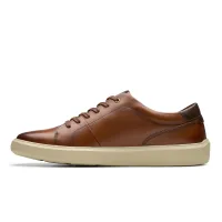Clarks - Brodin Lace Dark Tan Lea thumbnail 4