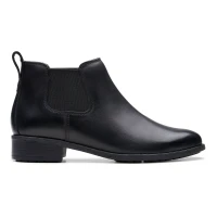 جزمة-clarks-havisham-top-black-leather-شراقة-الجزائر