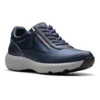 Clarks - Tivoli Zip Navy Combi thumbnail 3