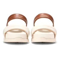 Cole Haan - Zerogrand Double Band Slide Sandals Ivory Ch Dk Cuoio Croc Print Gold Metallic Ivory thumbnail 3