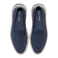 Cole Haan - Zerogrand Revel Stitchlite Venetians Navy Blazer Knit Croc Print White thumbnail 5