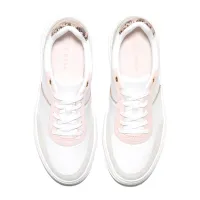 Cole Haan - Grandpro Carissa Sneakers White Silver Birch Suede Soft Gold Cameo Rose Snake Print thumbnail 5