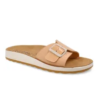 Fly Flot - Leather Woman Slipper Deep Pink thumbnail 3