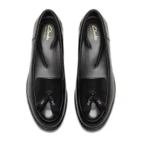 Clarks - Havisham Edge Black Leather thumbnail 5
