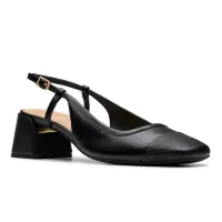 Clarks - Nyta45 Sling Black Combi Lea thumbnail 3
