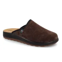 Fly Flot - Cloth Man Slipper Dark-Brown thumbnail 3