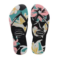 شبشب-الأصبع-و-خف-المنزل-havaianas-slim-floral-basic-شراقة-الجزائر