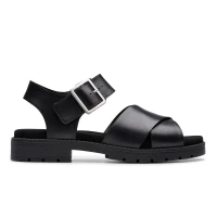 صنادل-clarks-orinoco-cross-black-leather-شراقة-الجزائر