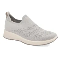Fly Flot - Cloth Woman Shoe Light Grey thumbnail 3