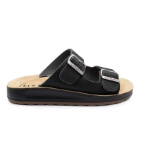 صنادل-fly-flot-leather-man-slipper-black-شراقة-الجزائر