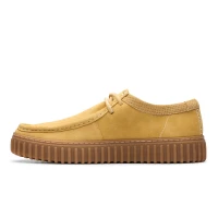 Clarks - Torhill Lo Golden Tan Suede thumbnail 3