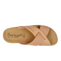 Fly Flot - Leather Woman Slipper Deep Pink thumbnail 5