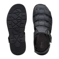 Clarks - Walkford Fish Black Tumbled thumbnail 5