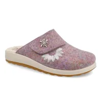 Fly Flot - Cloth Woman Slipper Dark Lilac thumbnail 3