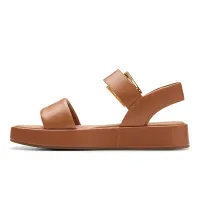Clarks - Alda Strap Tan Leather thumbnail 4