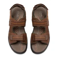 Clarks - Walkford Walk Light Brown Lea thumbnail 5
