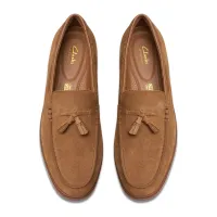 Clarks - Torford Tassel Cola Suede thumbnail 5