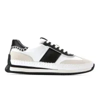 basquettes-cole-haan-grandpro-premier-runners-white-black-silver-bich-suede-cheraga-alger-algerie