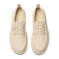 Clarks - Polden Moc Off White Canvas thumbnail 5