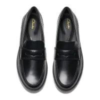 Clarks - Straven Edge Black Leather thumbnail 5