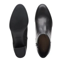 Clarks - Freva55 Zip Black Leather thumbnail 5