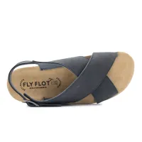 Fly Flot - Leather Woman Sandal Black thumbnail 5