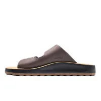 Fly Flot - Leather Man Slipper Dark-Brown thumbnail 4
