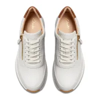Clarks - Tivoli Zip Off White Lea thumbnail 5