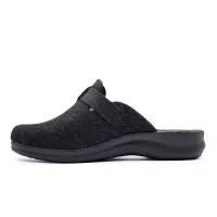 Fly Flot - Cloth Woman Slipper Black thumbnail 4