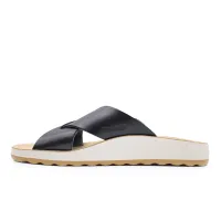 Fly Flot - Leather Woman Slipper Black thumbnail 4