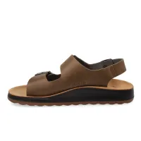 Fly Flot - Leather Man Sandal Taupe thumbnail 4