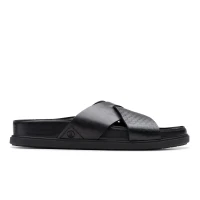صنادل-clarks-torford-cross-black-leather-شراقة-الجزائر