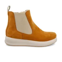 جزمة-fly-flot-leather-woman-ankle-boot-tan-شراقة-الجزائر