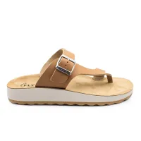 صنادل-fly-flot-synthetic-woman-slipper-tan-شراقة-الجزائر