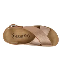 Fly Flot - Synthetic Woman Sandal Dark Gold thumbnail 5