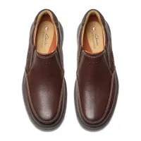 Clarks - Un Briley Step Mahogany Leather thumbnail 5