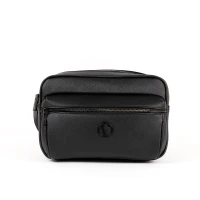 SACOCHE BANANE DE LUXE VO7 HOMME CUIR NOIR